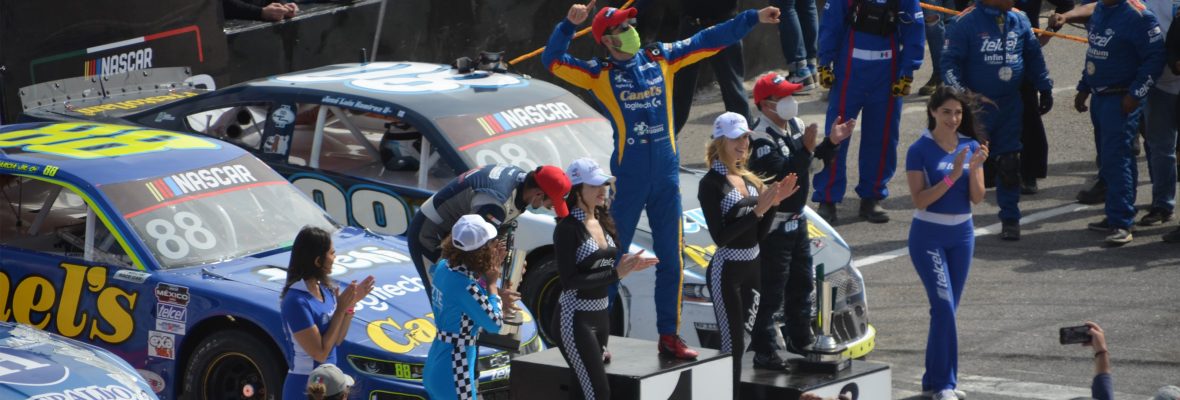 Los pilotos potosinos dominan la Nascar en SLP